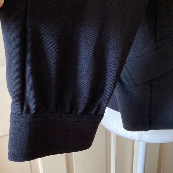 Double Breasted Jacket w Gathered Cuffs Travel Collection NEW NEVER WORN - Picture 3 of 16